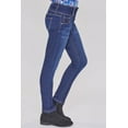 thumbnail image 3 of YMI Jeans Girls 3 Button Essential Skinny Jeans With Faux Front Pockets, 3 of 6