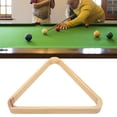 thumbnail image 6 of Solid Wood Snooker  Billiard Ball Rack, Professional Triangle/Rhombus Frame for Play, 6 of 10