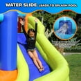 thumbnail image 3 of Sportspower My 1st Jump N Water Slide with Bounce House ages 3-8 yrs, Lifetime Warranty on Heavy Duty Blower, 3 of 9