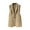 Khaki, variant on ChaoHeng Jackets for Women Plus Size 4xl Print Cardigan Jacket Zipper Long Sleeve Tops Clearance,Women's Fashionable Casual Outerwear Suit V-neck Sleeveless Top(Khaki,XXXL)