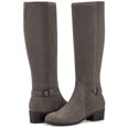 thumbnail image 3 of Easy Spirit Womens Chaza Suede Zipper Knee-High Boots, 3 of 3