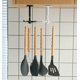 thumbnail image 4 of Gancho sin perforaciones Gancho creativo Estante giratorio de cocina Gancho de almacenamiento y acabado de pared 2 Negro, 4 of 5