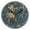Black, variant on Sagittarius Of Zodiac Round Wall Clock Battery Operated Silent Non-Ticking Bedroom Office Kitchen Home School Decor 10"(Gold)