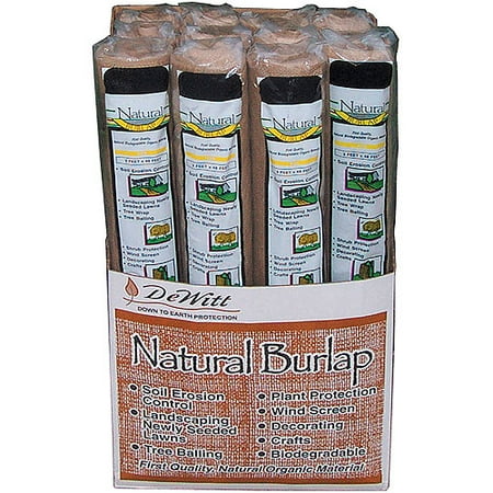 Dewitt NB324 3' x 24' Deluxe Natural Burlap