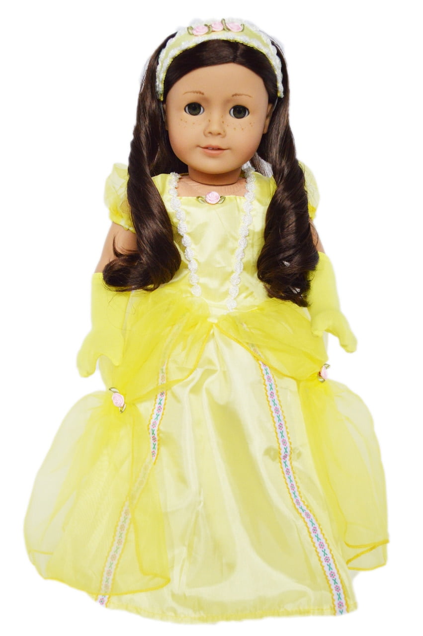 Doll Clothes Princess Gown Fits American 18 Inch Girl Dolls and My Life