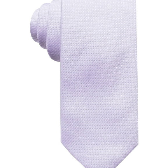 Ryan Seacrest Mens Faretta Self-tied Necktie, Purple, One Size