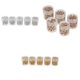 thumbnail image 1 of 15 paquetes de sueltas espaciadoras para joyería, fabricación de bricolaje, redondas surtidas de 2 mm a 5 mm Zulema Cuentas sueltas de joyas 2020 NUEVO, 1 of 8