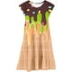 thumbnail image 2 of WILLBEST Maxi Vestidos de Mujer para Niñas Adolescentes, Vestidos de Fiesta con Estampados de Mangas Abullonadas para Niñas, Vestidos de Fiesta de Baile para Niñas 291 150, 2 of 3
