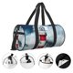 thumbnail image 3 of Balery Circular Lighthouse Bolsa de Gimnasio para Mujeres y Hombres, Bolsa de Viaje Impermeable, Bolsa de Fin de Semana con Compartimento para Zapatos y Bolsillo Húmedo, 3 of 6