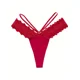 thumbnail image 1 of Tanga sexy con costuras de encaje, cintura baja, sin costuras, de secado rápido, lencería y ropa interior femenina., 1 of 4