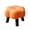Orange, variant on Coffee Floral Household Stool, Sturdy Footstool, Multifunctional Living Room Seating Stool, Entryway Shoe Changing Stool, Durable Portable Seat for Indoor Household Use and Room Decor