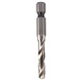 thumbnail image 1 of M6 HSS 1/4" Hex Shank Drill & Tap Taper Drill Bits Power Tool Part, 1 of 5