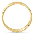 thumbnail image 4 of Pompeii Men's Brushed Wedding Anniversary Band 14k Gold or Platinum (,), 4 of 5
