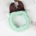 thumbnail image 4 of Diadema para el pelo de maquillaje, lindo ciervo, moda, lavado cosmético, diadema con lazo de ducha para lavarse la cara, duradera y útil, 4 of 4