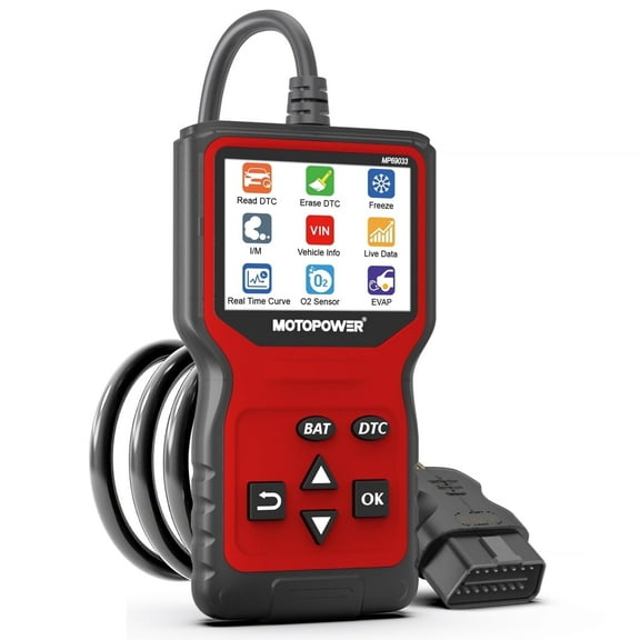 MOTOPOWER Car OBD2 Code Reader OBD2 Scanner Engine Fault Code Reader Diagnostic Scan Tool