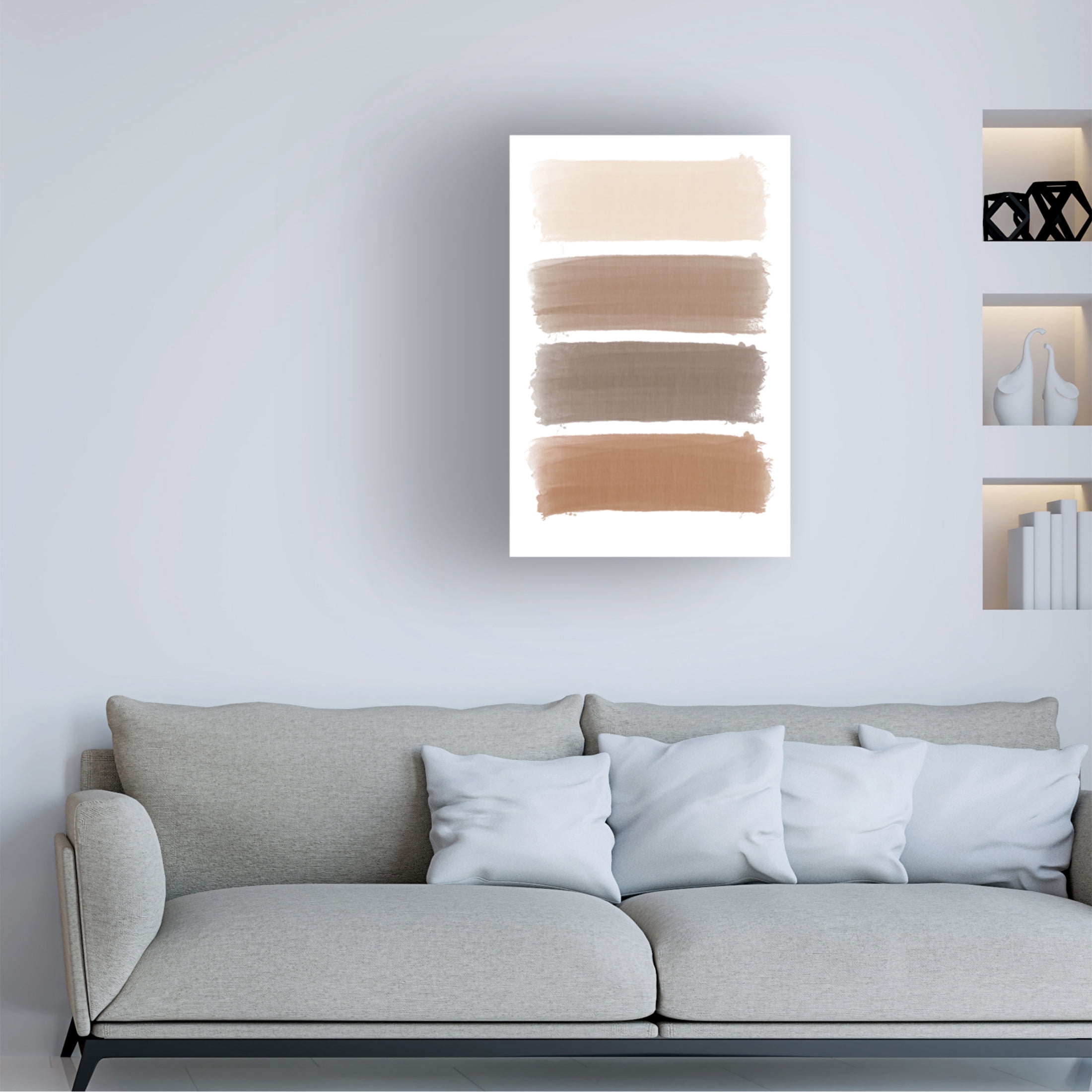 Trademark Fine Art Veronika Boulova Abstract 2 Canvas Wall Art