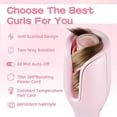 thumbnail image 2 of Automatic Curling Iron, Curling Iron Wand with LED Temperature Display & Double Anti-Scalding Housing, Automatic Curling Wand, 2 of 4