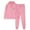 Pink, variant on 2 Piece Lounge Set Women Fleece Long Sleeve Hoodie with Pocket and Joggers Heart Fall Drawstring Sportwear
