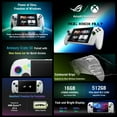 thumbnail image 3 of ASUS ROG Xbox Ally 512GB AMD Ryzen Z2 A CPU Gaming Handheld 7-inch Touchscreen 120Hz, Mytrix Black Ice Wireless Pro Controller, Hub, 128GB MicroSD, Keyboard & Mouse, 8 in 1 Bundle, 3 of 10