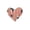 B, variant on Ohmyroo Wooden Heart Centerpiece 3.94 Inch Multicolor Decor For Men Women Tiered Tray Table Kitchen Island Holiday Gathering Accent Setup