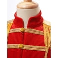 thumbnail image 4 of Aislor Kids Girls Stand Collar Sleeveless Fringe Vest Waistcoat for Stage Performance Red 6, 4 of 7