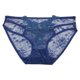 thumbnail image 1 of Gibobby Tangas de mujer Mujeres sexy simple color sólido sexy encaje cómodo bragas simples(Azul,A), 1 of 2