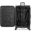 thumbnail image 6 of U.S. Traveler Aviron Bay Expandable Softside Luggage with Spinner Wheels, Black, 31" Checked Large, 6 of 7