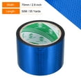 thumbnail image 2 of Washi Prism Tape 70mm Wide Holographic Color for Holiday Packaging and Decoration, Blue, 2 of 5