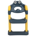 thumbnail image 2 of Asiento de Entrenamiento para Ir Al Baño con Escalera Taburete Plegable Ajustable de Dibujos Animados Taburete para Ir Al Baño Asiento de Escalera para Inodoro para Niños ANGGREK Otros, 2 of 8