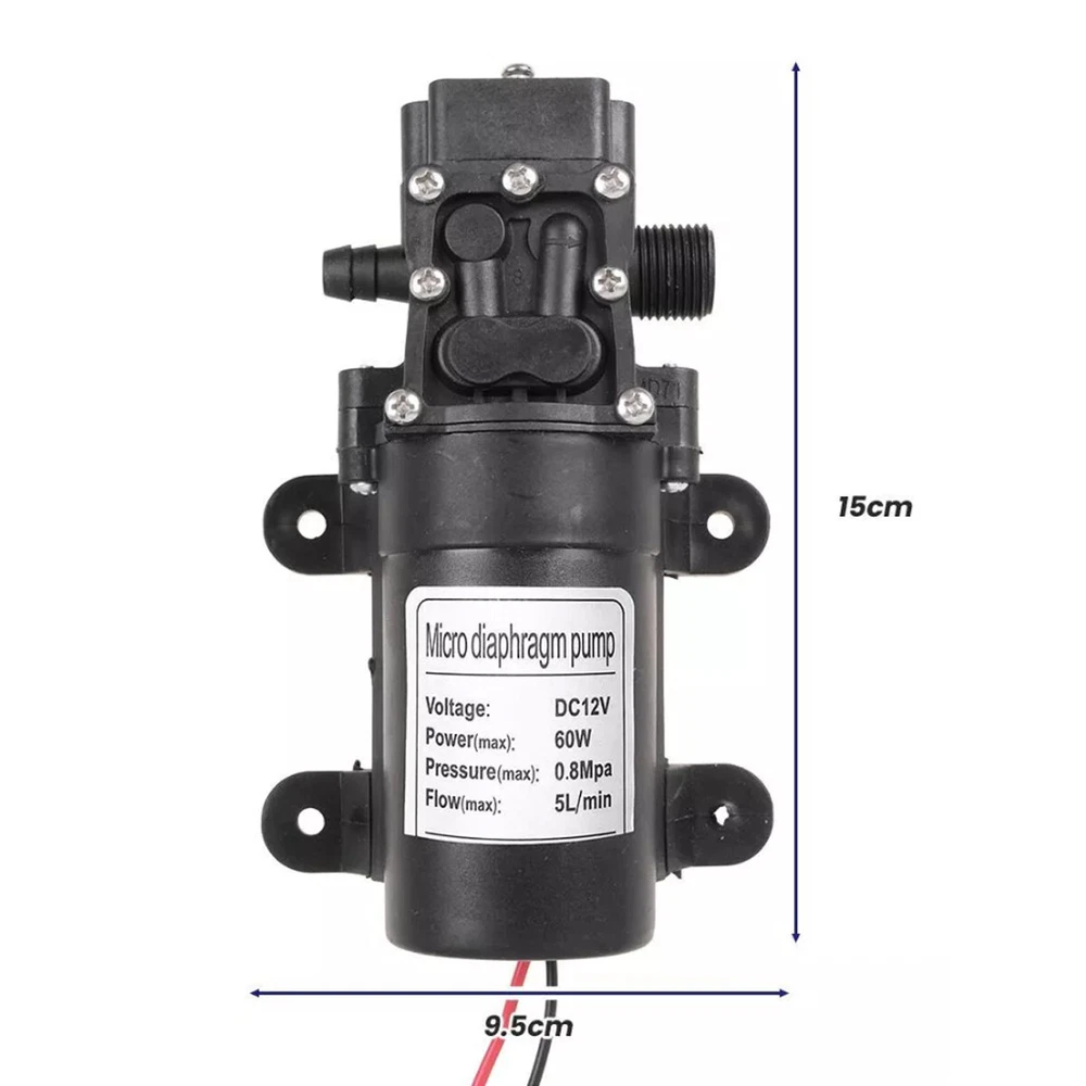 USA 12V Motor Oil Fuel Fluid Extractor Electric Siphon Transfer Change Pump 60W
