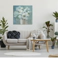 thumbnail image 2 of Stupell Industries White Daisy Blooms Abstract Flowers Painting Gallery Wrapped Canvas Print Wall Art, Design by Danhui Nai, 2 of 7