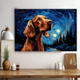 thumbnail image 3 of Wirehaired Vizsla Canvas Unframed Colofull Inspired bedroom decor - Dog Pet Family Animal Friend Peace Oil Painting Art Print Canvas Wall Décor, 3 of 4