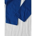 thumbnail image 5 of Ma Croix Mens Dual Blend Baseball Raglan 3/4 Sleeve Jersey T Shirt, 5 of 6