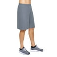 thumbnail image 3 of Expert Brand USA-Made Men's Oxymesh™ Training Athletic Shorts, Graphite, XXL, 3 of 7
