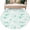 Teal, variant on Round Rug 5Ft Washable Non-Slip, Green Beige Spring Floral Circle Area Rugs for Living Room Bedroom, Luxury Botanical Summer Indoor Floor Mats Carpet Runner for Home Decor Aesthetic