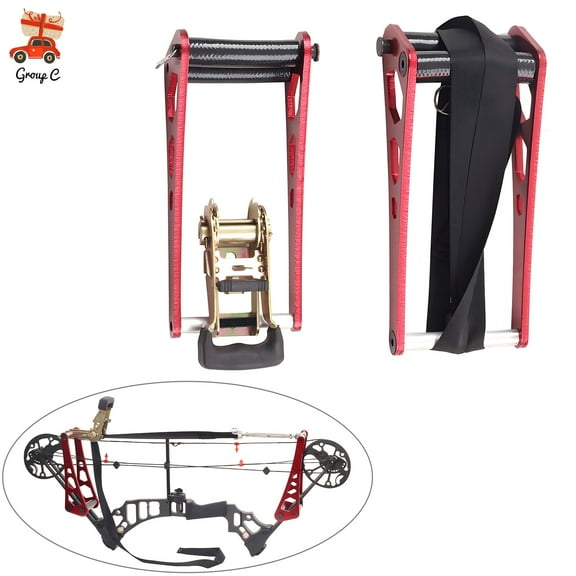 Handheld Bow Opener, Aluminum Alloy, Portable Bow Press for Compound Bow Archery for Entertainment