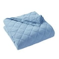 thumbnail image 3 of Better Homes & Gardens Diamond Gauze Quilt, Blue, King, 3 of 5