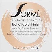 Sorme Cosmetics Believable Finish Powder Foundation (اللون: Beige Suede # 407)