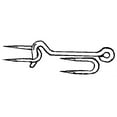 thumbnail image 4 of National Hardware V2102 Series N122-242 Gate Hook, 6 in L Dimensions, Steel, Zinc, 1/PK, 4 of 4
