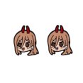 thumbnail image 3 of Anya-Piercing de acero inoxidable para mujer y hombre, pendientes de tuerca de Anime, joyería esmaltada, decoraciones, regalos para niñas, 3 of 5