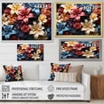 thumbnail image 4 of Designart "Colorful 0 Lilies landscape Vibrant III" Floral Wall Art Living Room, 4 of 5