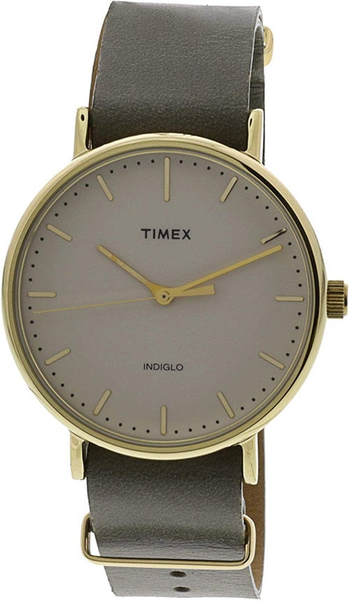 timex weekender gold