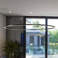 thumbnail image 4 of VONN Tania 60" Adjustable ETL Certified Integrated LED Chandelier in Black, 4 of 13