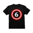 thumbnail image 1 of Tstars Boys Unisex Birthday Gift for 6 Year Old Captain 6th Birthday Gift Graphic Tee for Six Years Old Birthday Shirts for Boy B Day Birthday Party Toddler Infant Kids T Shirt, 1 of 6