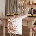 thumbnail image 2 of Table Runners 70 Inches Long Dress Scarves, Brown Leaves Farmhouse Coffee/Dining/Kitchen Table Decor, Holiday Table Runner, Summer Botanical 13x70 Inch, 2 of 9