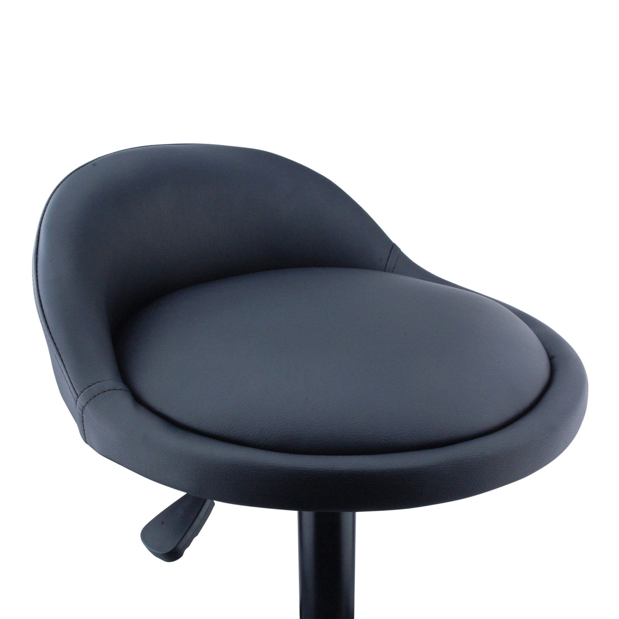Adjustable Pneumatic Swivel Bar Stools Hydraulic Chair, with Low Back Support