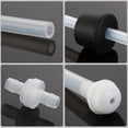 thumbnail image 3 of Billuyoard Dispensador de a mano de acero inoxidable, desmontable, a prueba de fugas, giratorio de 360 ​​grados, tubo de silicona inodoro, Suministros de limpieza para el hogar Negro Billuyoard HA069452-02, 3 of 6