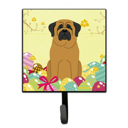 

Carolines Treasures BB6018SH4 Easter Eggs Mastiff Leash or Key Holder 7Hx4.25W multicolor