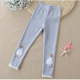 thumbnail image 4 of Pantalones básicos de estilo coreano para niños, mallas versátiles de algodón puro para niñas, tallas medianas y grandes, novedad de 2021, 4 of 4