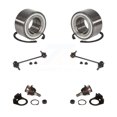 thumbnail image 1 of Transit Auto Front Wheel Bearing Suspension Lower Ball Joint and Sway Bar Stabilizer Link Kit for Car 2010-2013 Ford Connect - Left Right Side (Driver Passenger) K7T-108026, 1 of 10